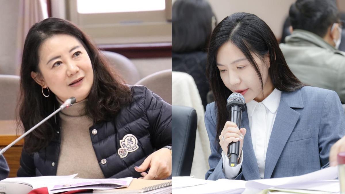 吳思瑤和吳沛憶兩名綠委被鎖定罷免。(合成圖/翻攝自吳思瑤、吳沛憶臉書)