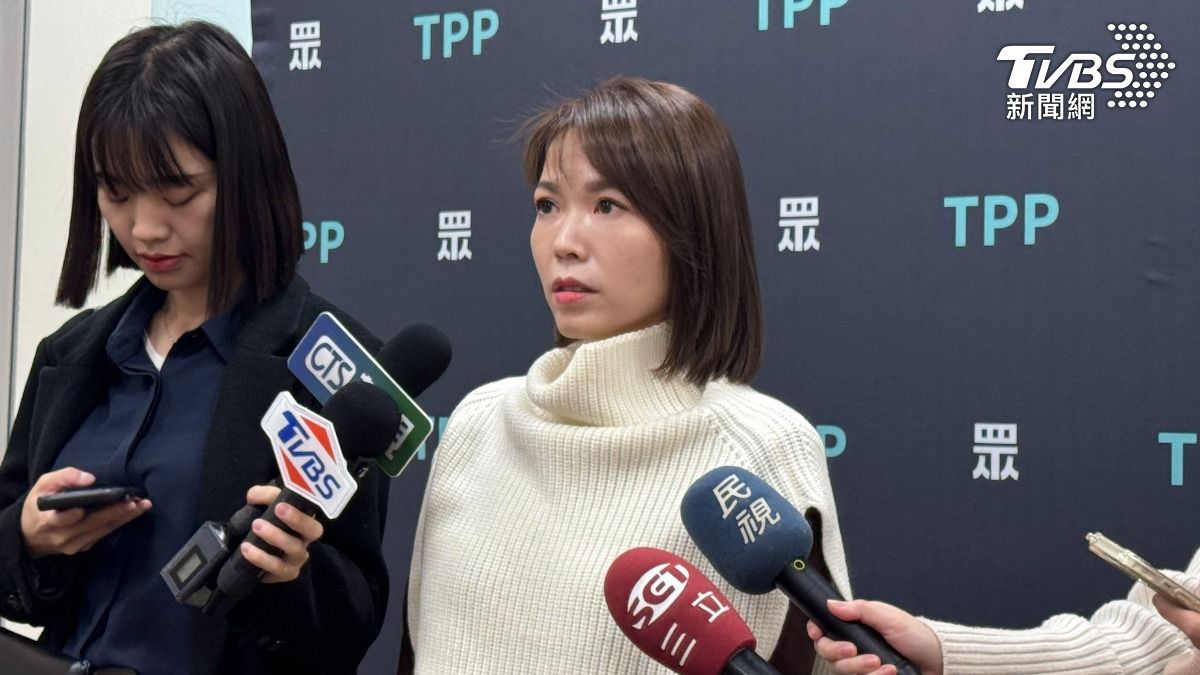陳智菡今日嗆四叉貓的指控是「瘋狗在吠」。（圖／劉庭宇攝）