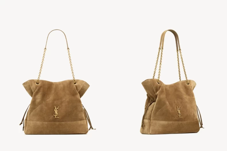 加碼推出麂皮材質。(圖/翻攝自SAINT LAURENT)