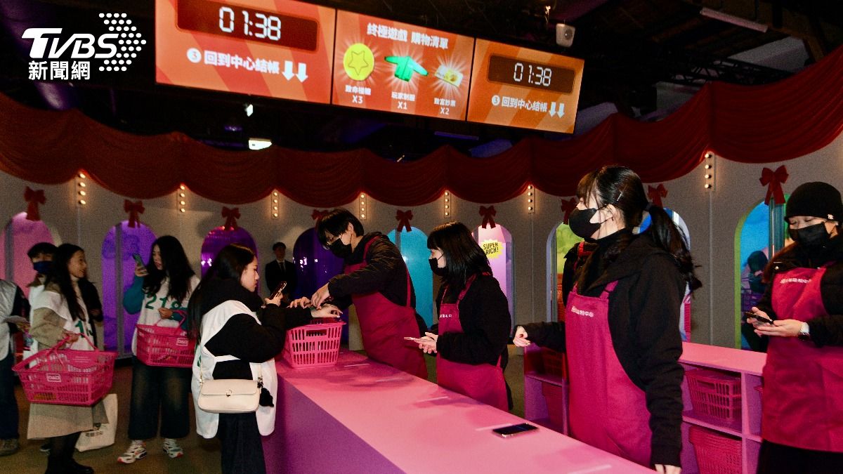 場中有許多遊戲可以體驗。(圖/胡瑞麒攝)
