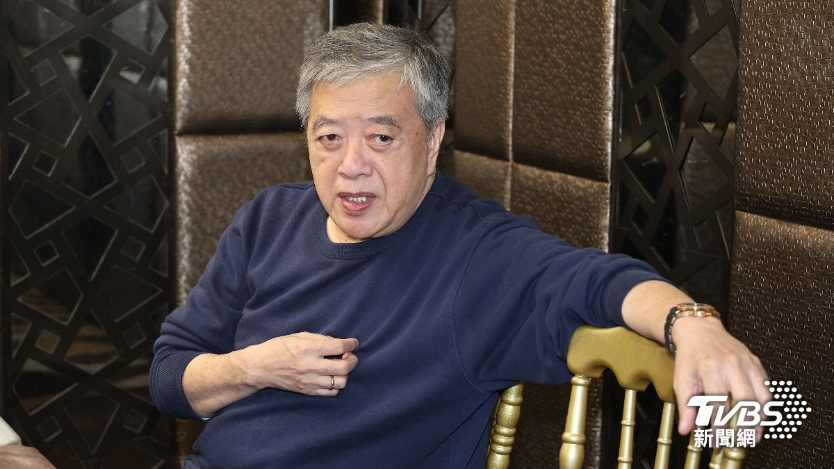 林在培很豁達。(圖/張哲鳴攝)