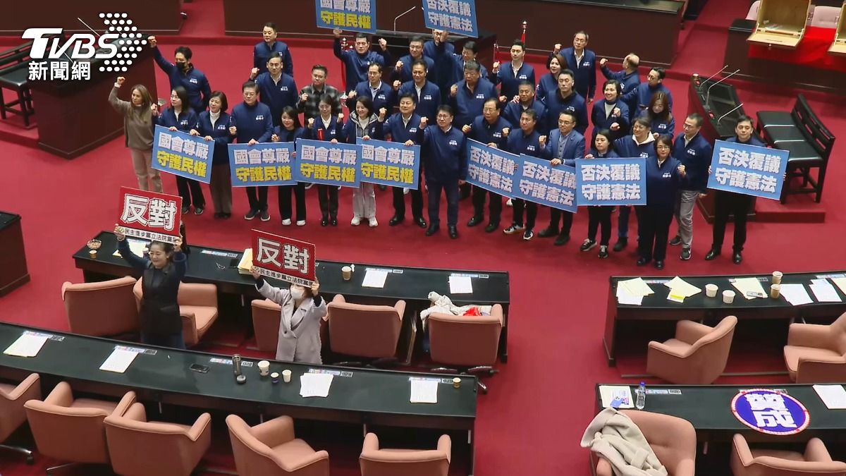 認刪2千億預算「不影響施政」 藍委:政院覆議也不會過