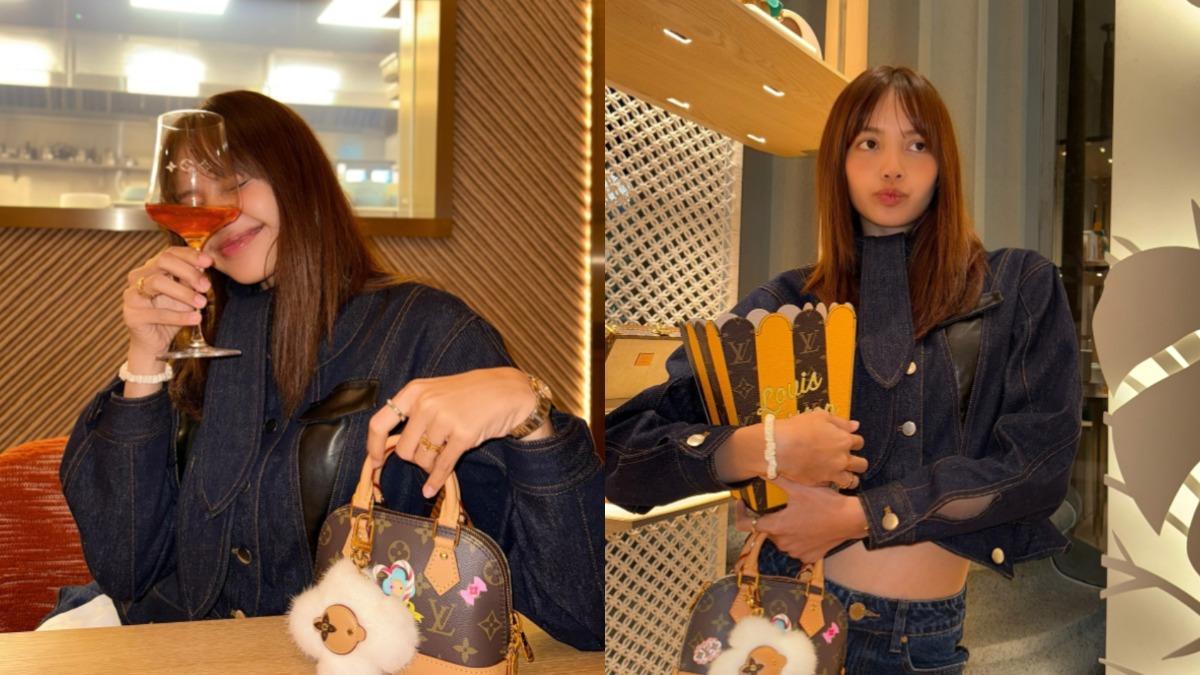 Lisa近日回泰國，被抓包緋聞男友LVMH集團三公子弗雷德里克阿爾諾也跟著。（圖／翻攝自lalalalisa_m IG）
