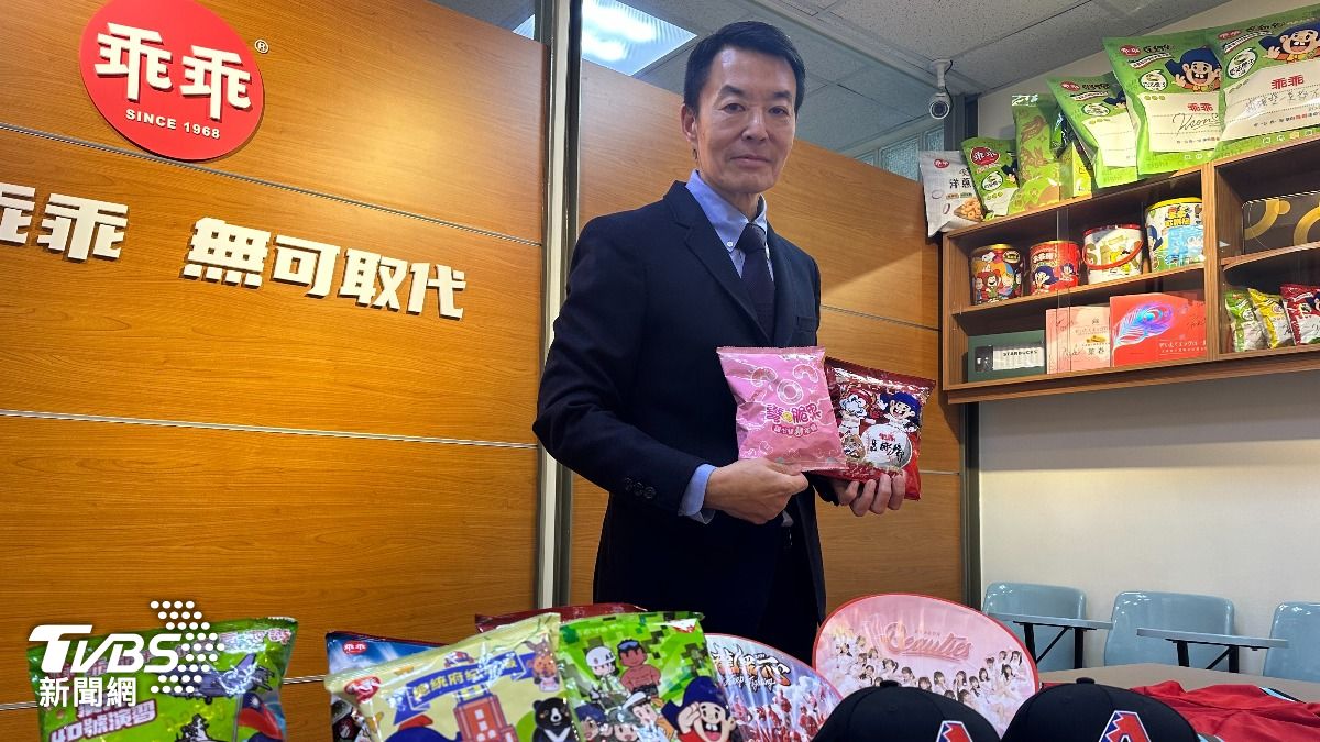 乖乖公司總經理簡嘉鋒。(圖/張良瑜攝)