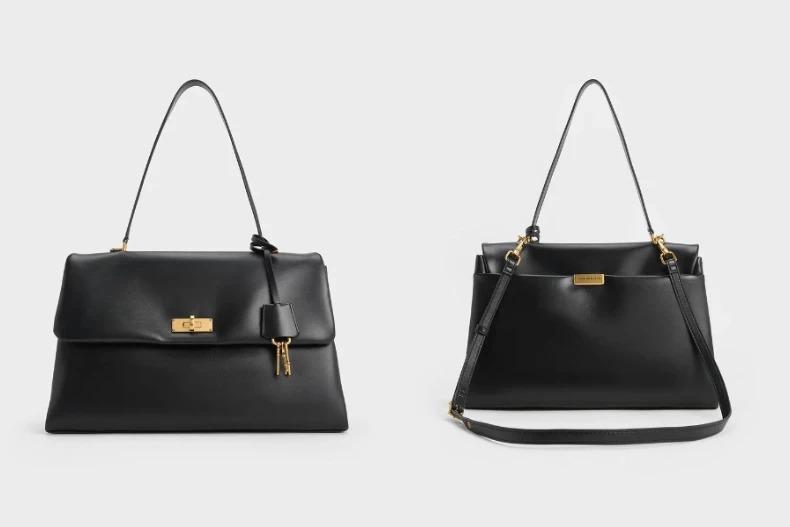 CHARLES & KEITH Kerry 肩背包。(圖/翻攝自CHARLES & KEITH官網)