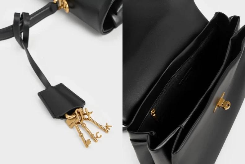 CHARLES & KEITH Kerry 肩背包。(圖/翻攝自CHARLES & KEITH官網)