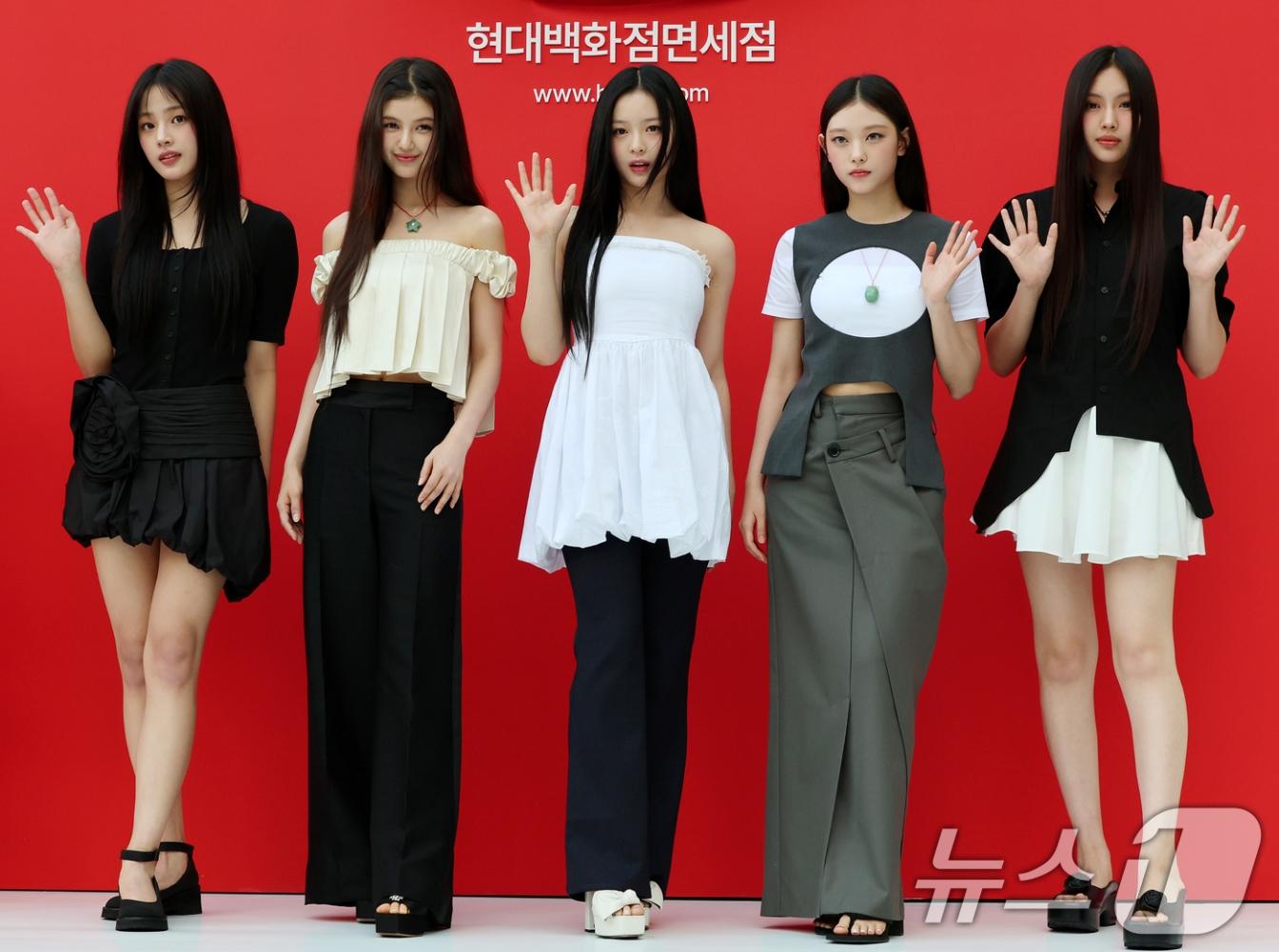 NewJeans似乎已經跑完所有ADOR先前幫她們安排的行程。(圖/news1提供)