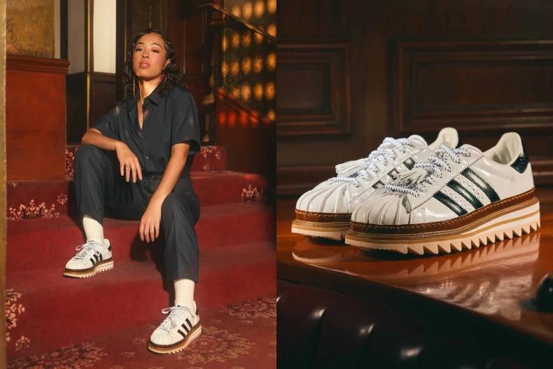 ADIDAS x Edison Chen「正裝風Superstar」。(圖/adidas Originals提供)