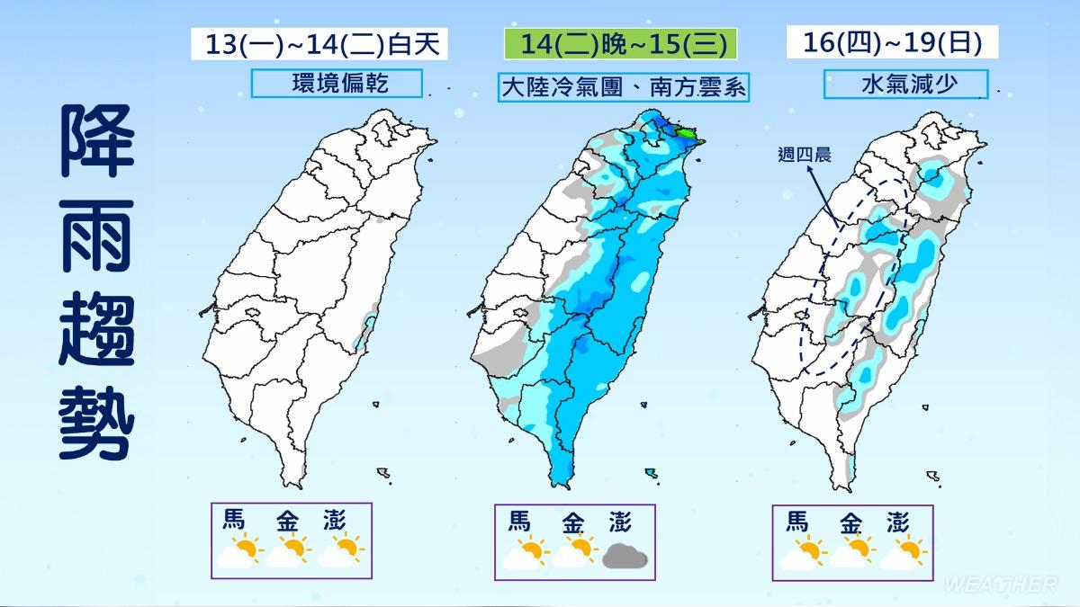 天氣/苗栗1.3度創新低!這天「回暖再掉溫」 高山有望降雪