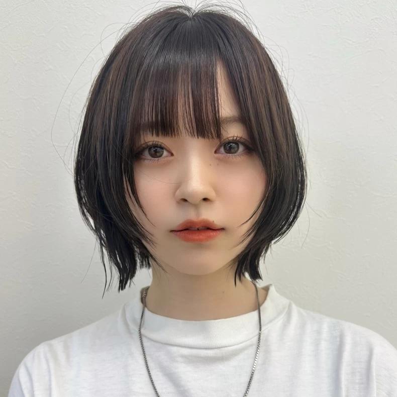 低層次鮑伯頭以其簡約俐落的外觀,受眾多女性喜愛。(圖/翻攝自IG@hotpepperbeauty_hair)