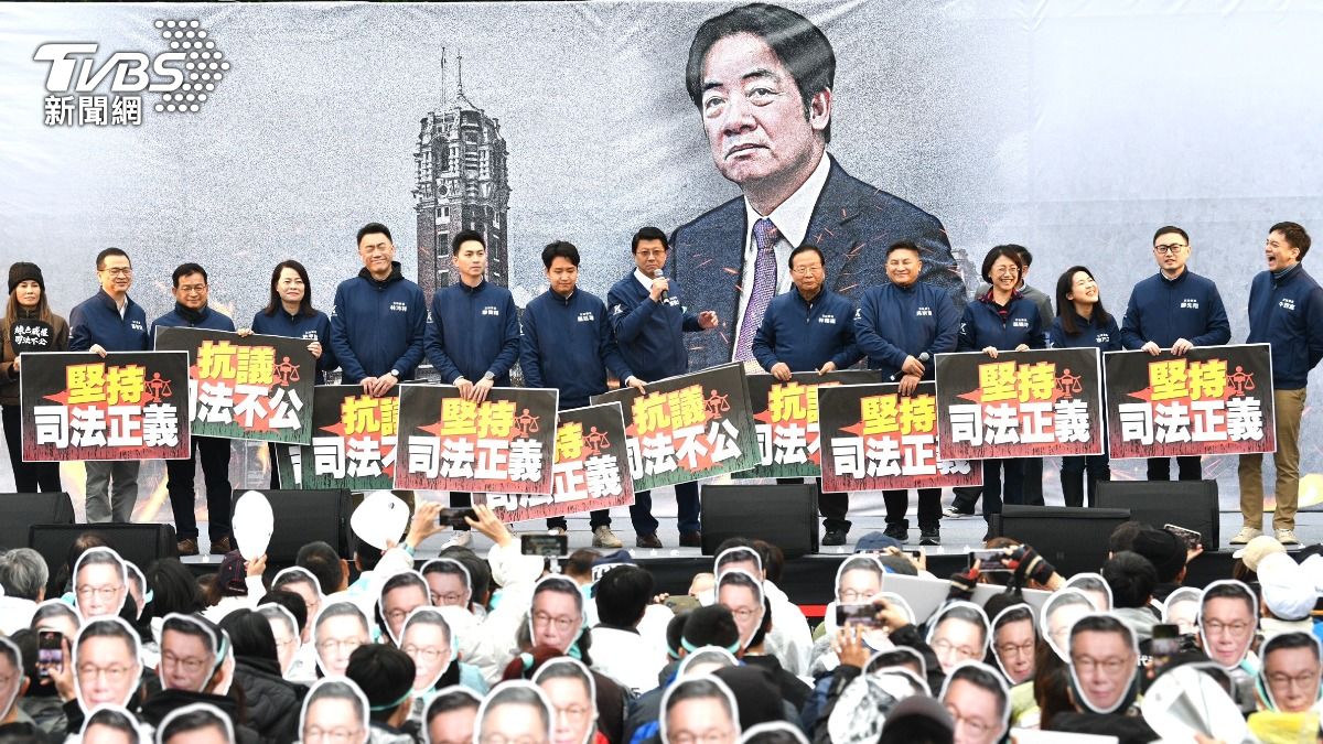 國民黨人參加「111釘孤枝」。（資料圖／胡瑞麒攝）