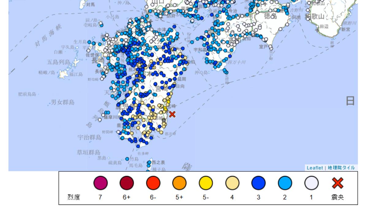 日本宮崎強震掀海嘯 專家曝規模7機率增5倍:這區最好別去