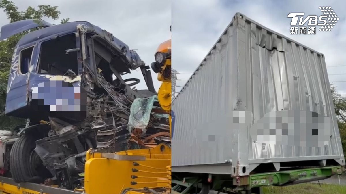 國道路竹車禍2死!疑「物流車」釀禍 目擊者曝事發前:車身搖晃