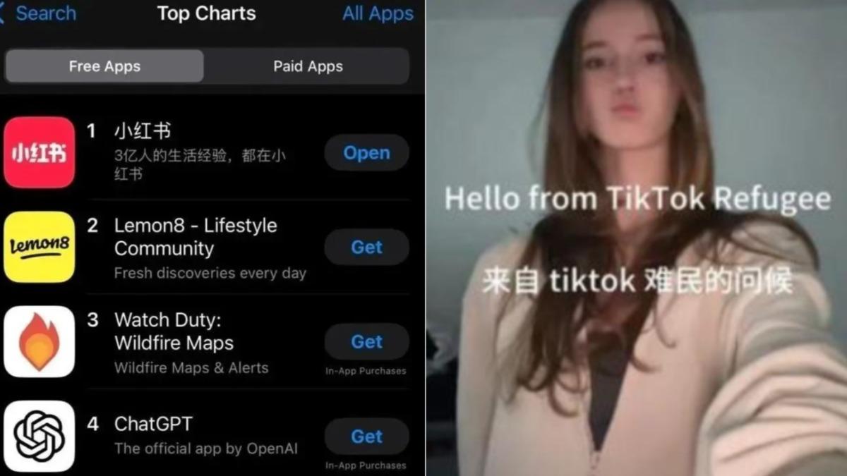 美TikTok用戶湧入「小紅書」意外形成「無牆」交流