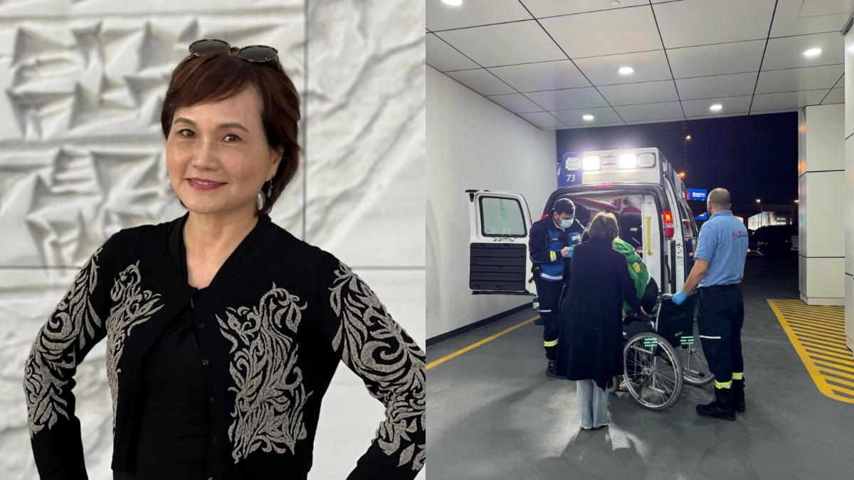 沈春華女兒「坐輪椅送醫」!杜拜旅遊突呼吸不順 海外醫藥費曝光