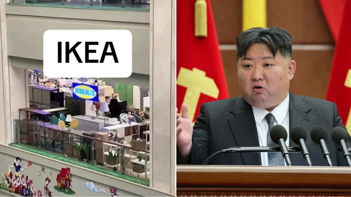 北韓商場有IKEA分店？Logo、配色全照抄　瑞典總部說話了
