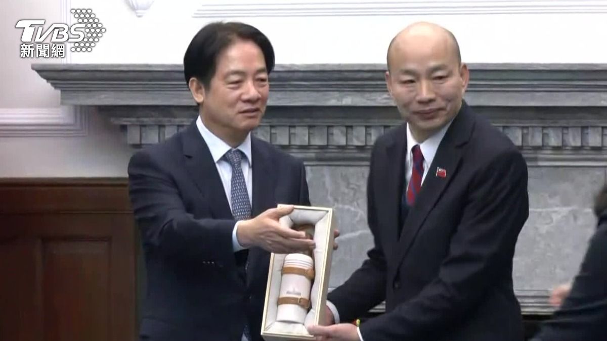 賴清德又約韓國瑜喝咖啡　藍委疑「摸頭宴」喊：先解決柯建銘這亂源