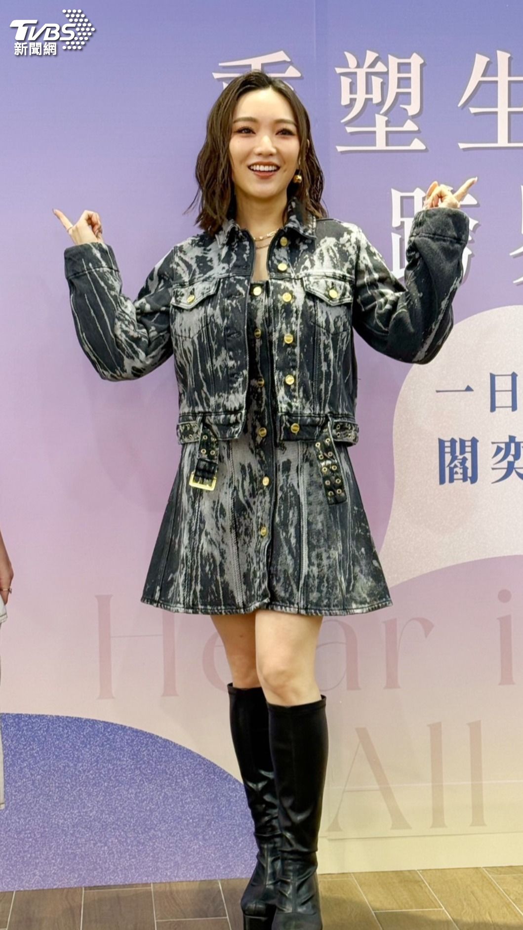 格格人氣超高,今年尾牙、春酒狂接逾20場。(圖/陳薈涵攝)