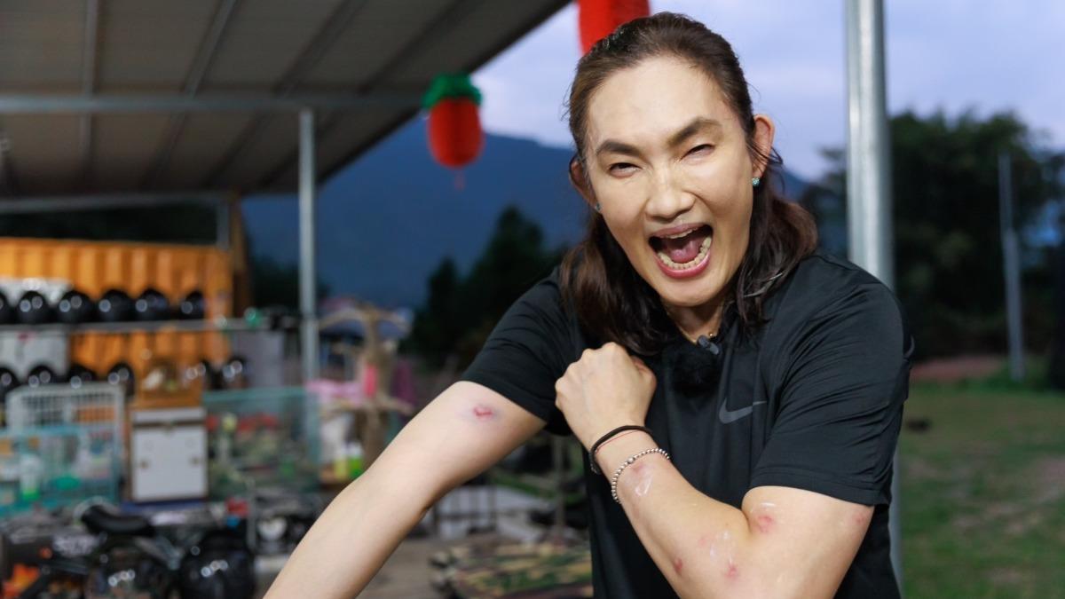 江宏傑下手太狠！錢薇娟挨打「傷勢嚇人」　錄影現場結仇互嗆