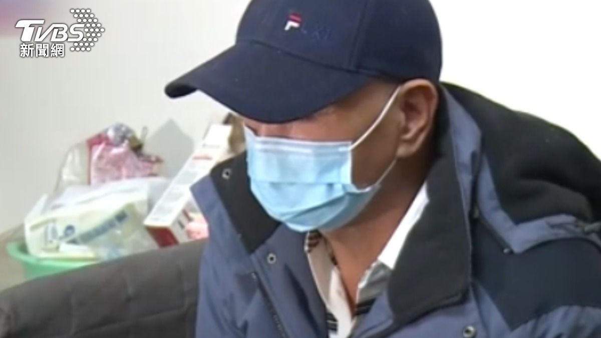 死者家屬王爸爸。(圖/TVBS)