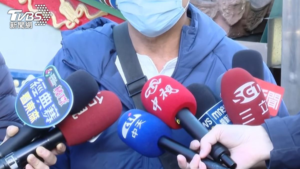王父坦言,這幾天有比較好睡。(圖/TVBS)