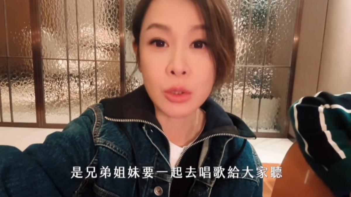 劉若英因工作無緣和同門一起前往花蓮演出。(圖/翻攝自劉若英IG)