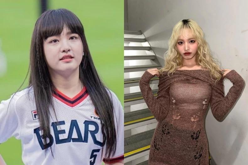 Liz曾因被拍到大屏幕上顯得發福的畫面，在韓國論壇上掀起激烈爭論。（圖／翻攝自Naver、IG@liz.yeyo）
