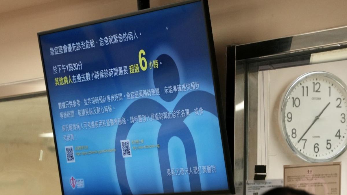 公立醫院流感求診及入住率正持續上升,已進入流感季節。(圖/星島日報)