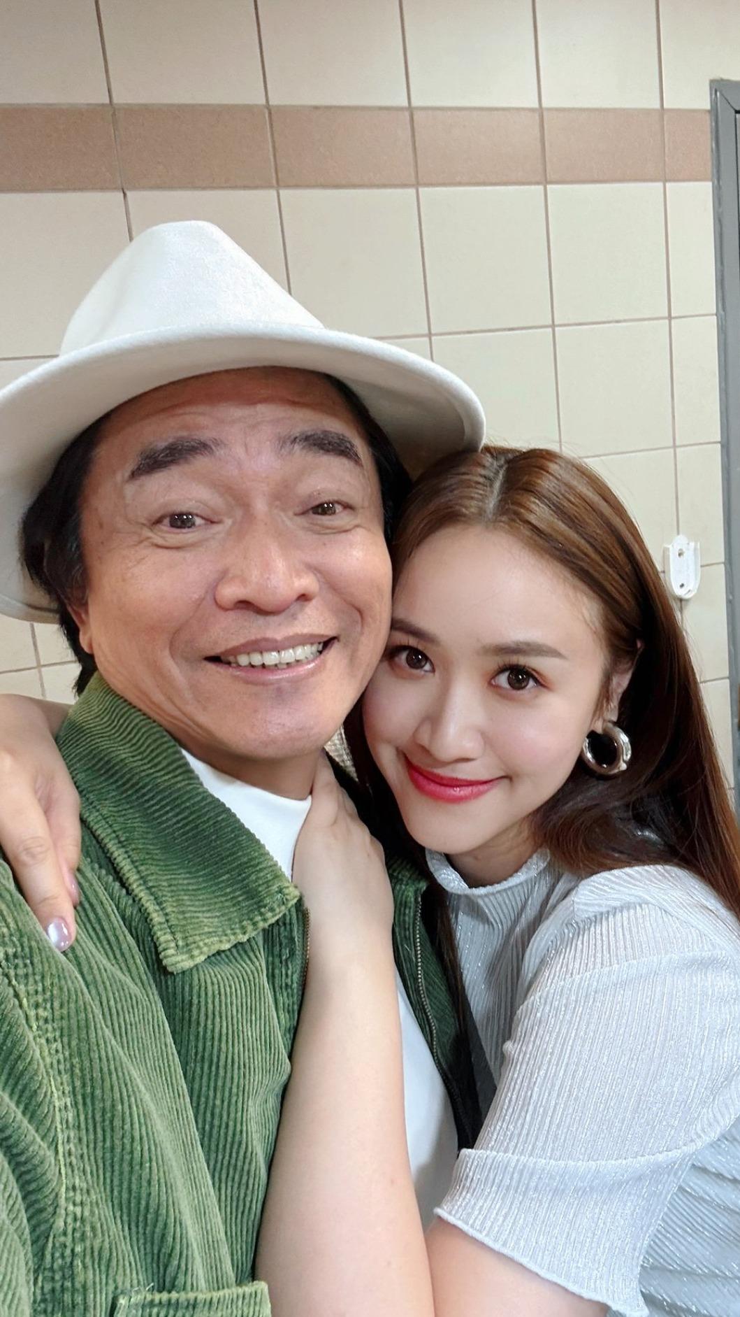 吳姍儒曬出和吳宗憲的合照證實。(圖/翻攝自吳姍儒臉書)
