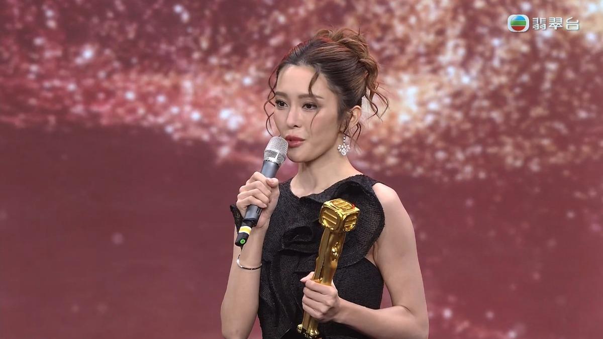 張曦雯以《企業強人》奪下馬來西亞TVB女主角。(圖/翻攝自TVB翡翠台)