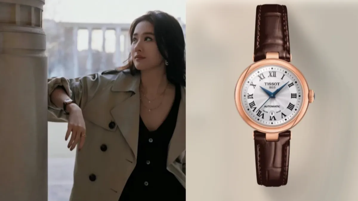 劉亦菲自2015年10月成為天梭的全球代言人。(圖/TISSOT)