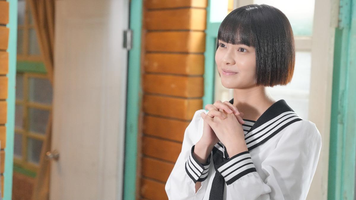 《阿榮與阿玉》柏妍樺飾演已故的家神。(圖/華視提供)