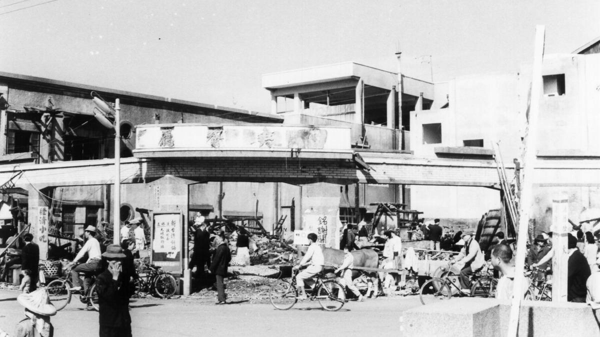 1964年白河大地震芮氏規模6.3。(圖/中央氣象署)