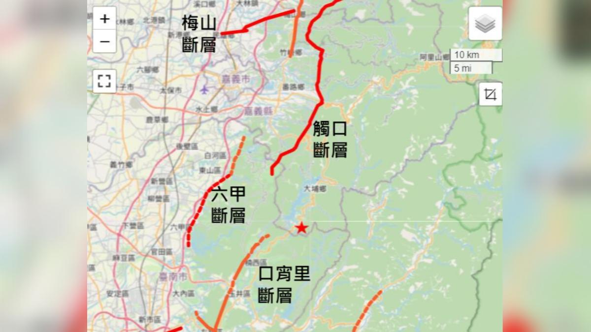 嘉義大埔6.4強震「和梅山斷層有關」?地震中心解釋了