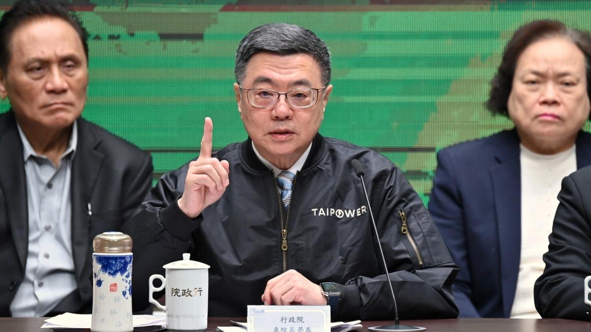 轟在野刪預算邏輯荒謬 卓榮泰提這現象開酸:國會獨創