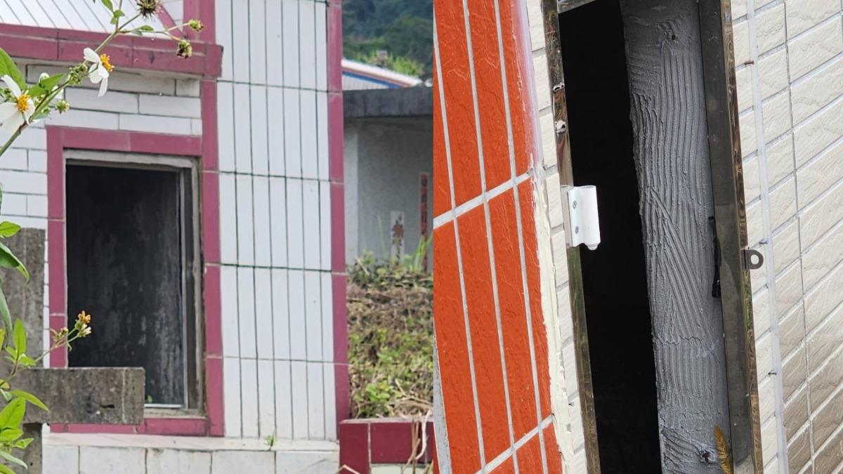 公墓頻傳墓門遭竊。(圖/壽豐鄉公所提供)