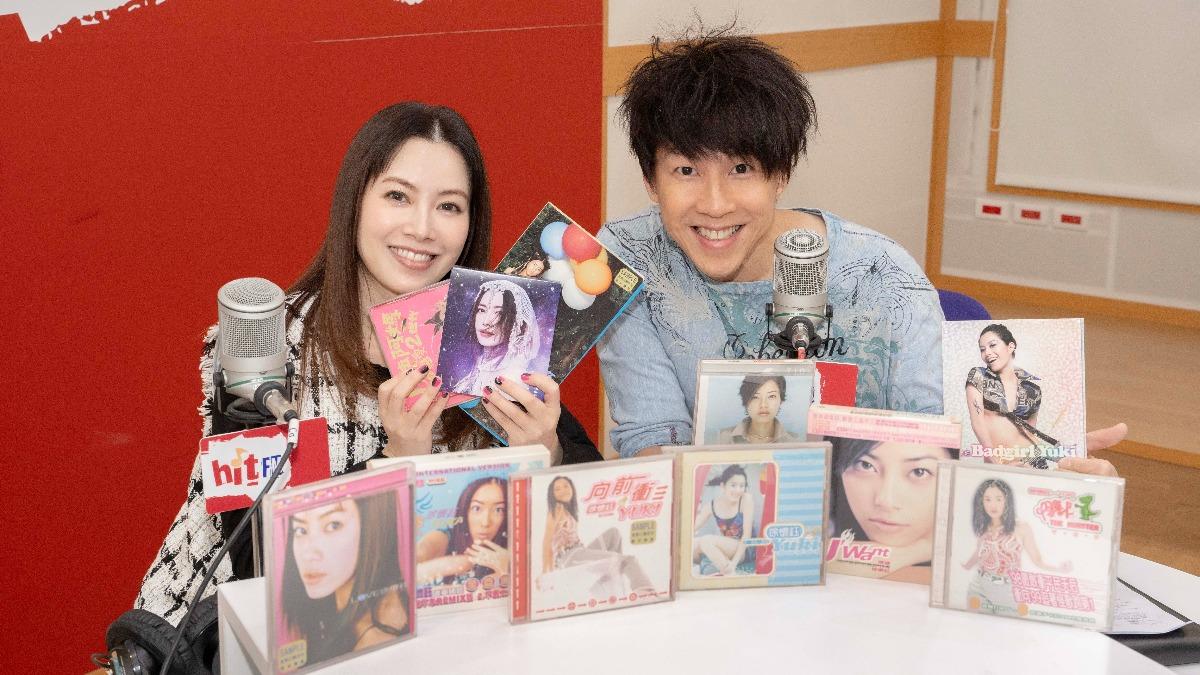 徐懷鈺遭Dennis挖出過往新聞。(圖/Hit Fm聯播網提供)