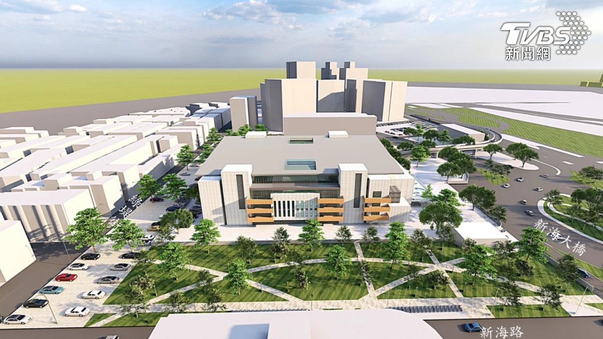 板殯原址改建示意圖曝光　侯友宜：持續雙向溝通後全力往前走