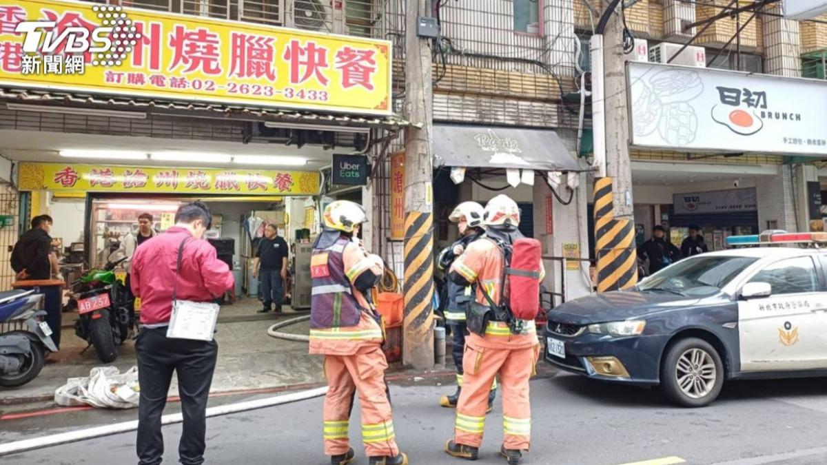 男子借不到錢憤而縱火，造成1人死亡2人受傷。（圖／TVBS）