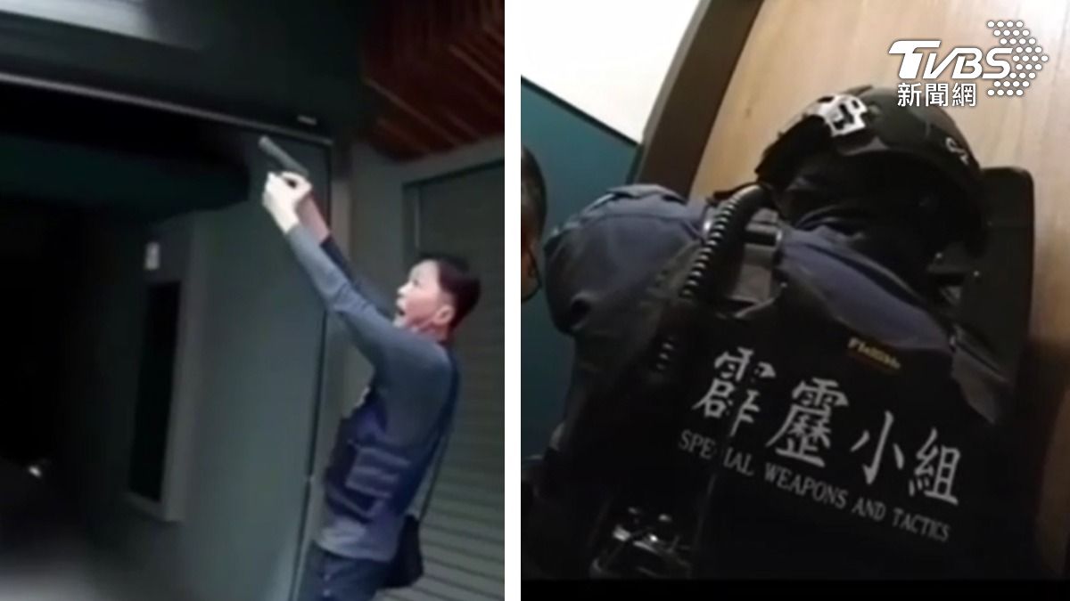 警攻堅對空鳴2槍！狡猾男擁槍躲摩鐵嚇壞　「跳窗逃亡」失敗