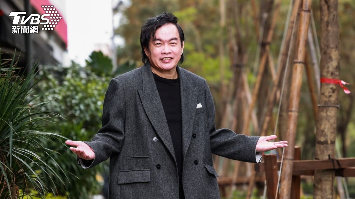 康康不讓自己腥羶色。(圖/趙世平攝)