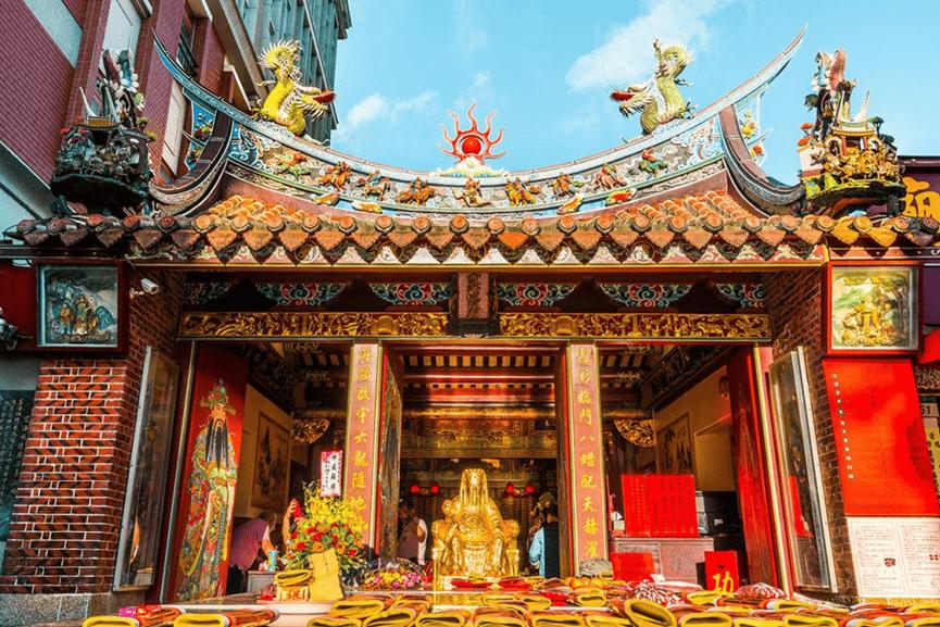 霞海城隍廟金身城隍。(圖/交通部觀光署)