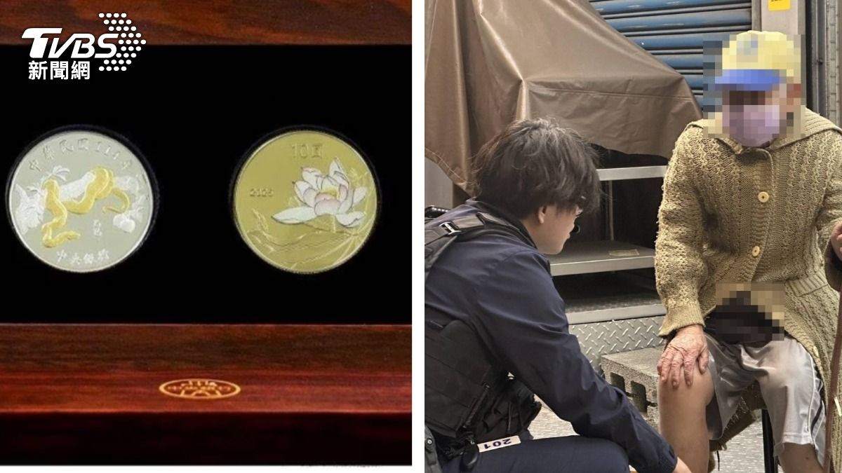 頂寒流為限量8萬組!阿伯排「蛇年套幣」昏坐店家 連飯都忘吃