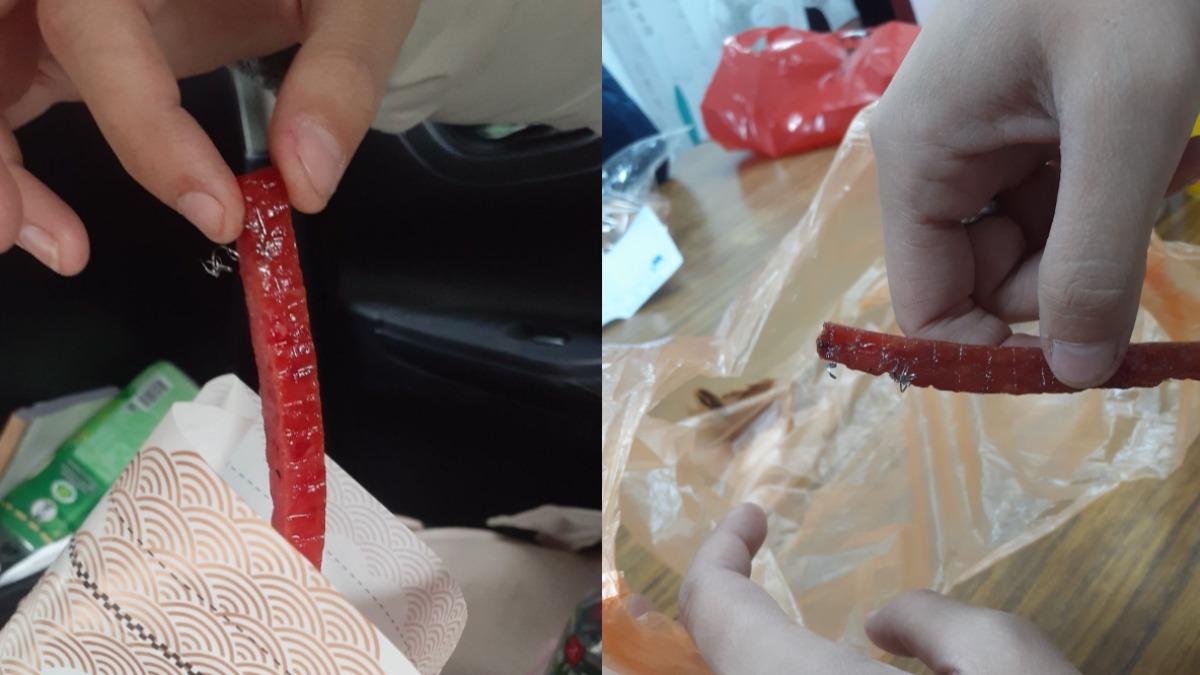 年貨大街「肉乾藏鋼絲」!民眾濺血受傷 再爆秤重偷灌水