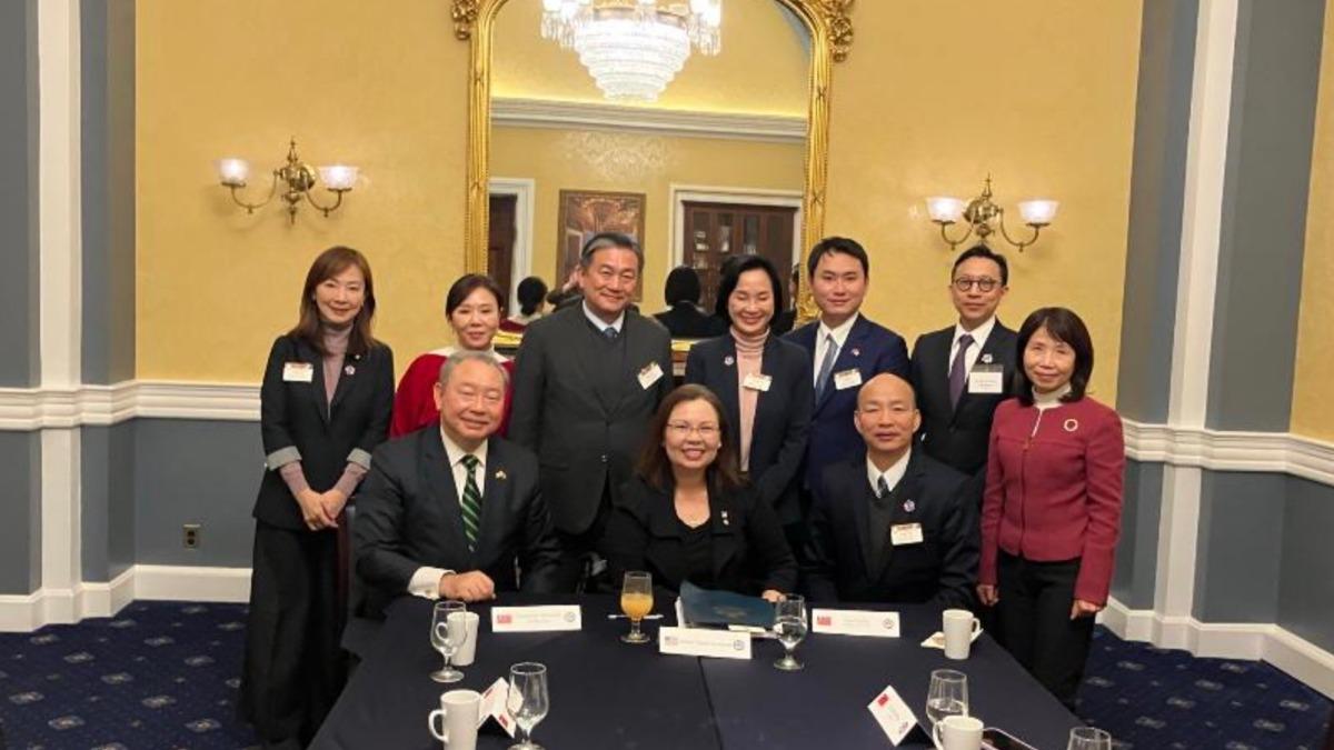 韓國瑜拜會美國會傳奇!聚焦2議題 她籲美站出來挺台