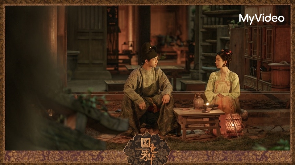 李現(左)與楊紫(右)逐漸產生情愫。(圖/MyVideo提供)