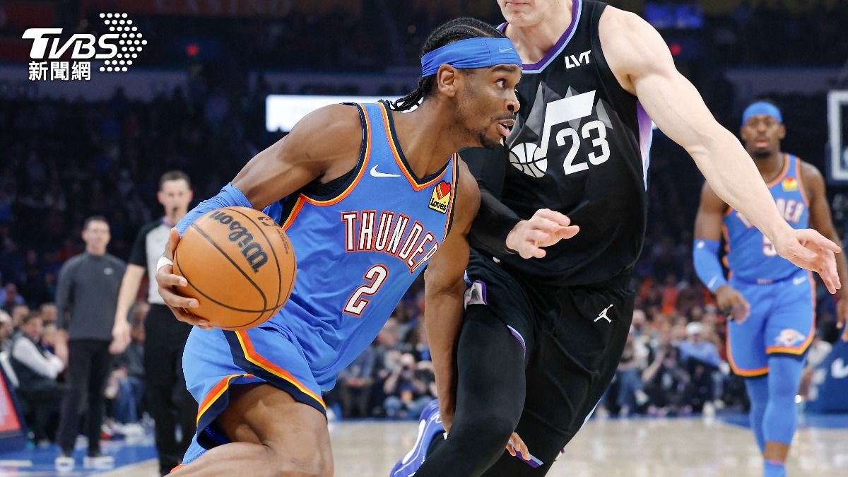 NBA/亞歷山大紀錄夜!轟54分「生涯新高」 率雷霆劈落爵士