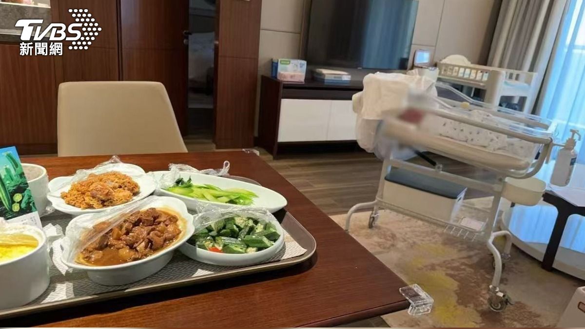 「愛帝宮」作為大陸月子中心第一股,套房收費約每月26萬元。(圖/蔡儀潔攝)
