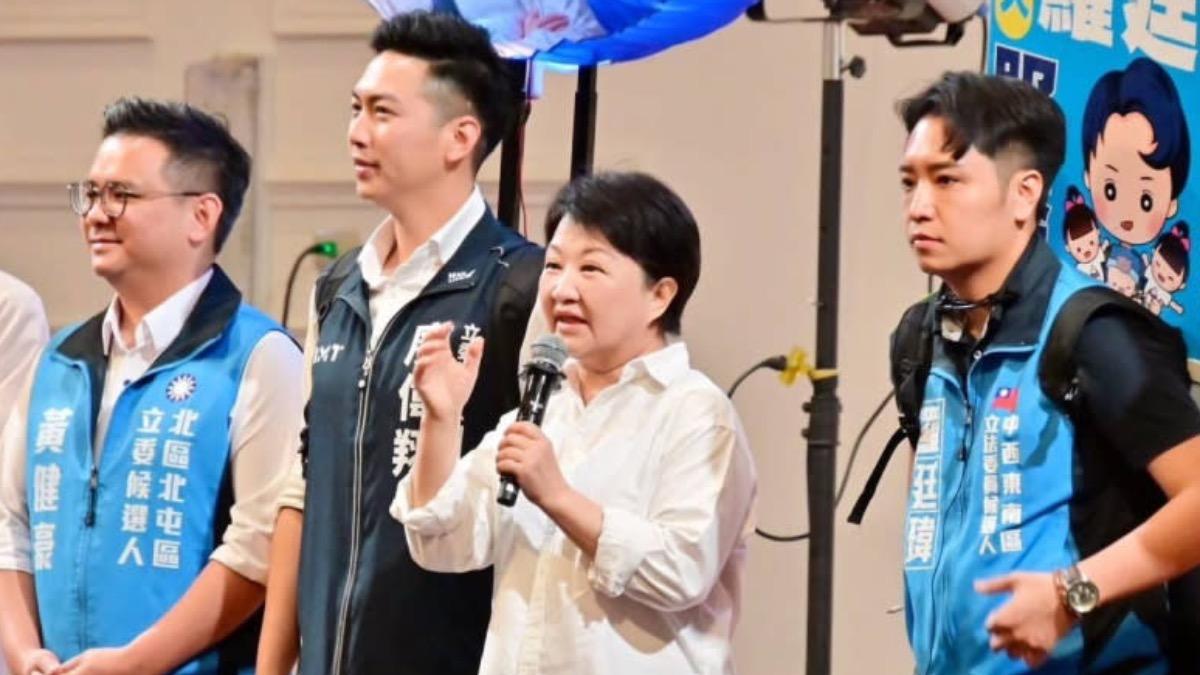 幕後/大罷免危機升!盧秀燕固守本命區 召集「台中F3」反制策略曝
