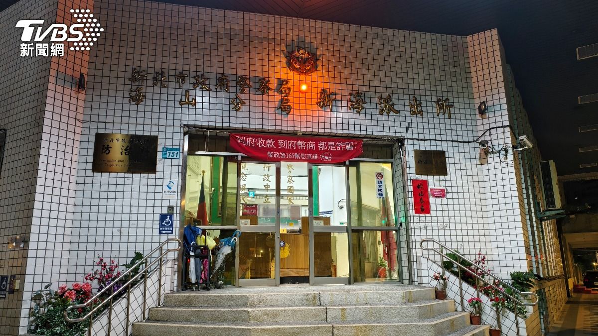新海所警方已循線找到2台犯案車輛,追查涉案的胡男及相關人等。(圖/陳冠宇攝)